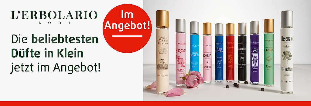 "Die beliebten Mini-Düfte von L'Erbolario in diesem März im Angebot in Ihrem Reformhaus DEMSKI!"