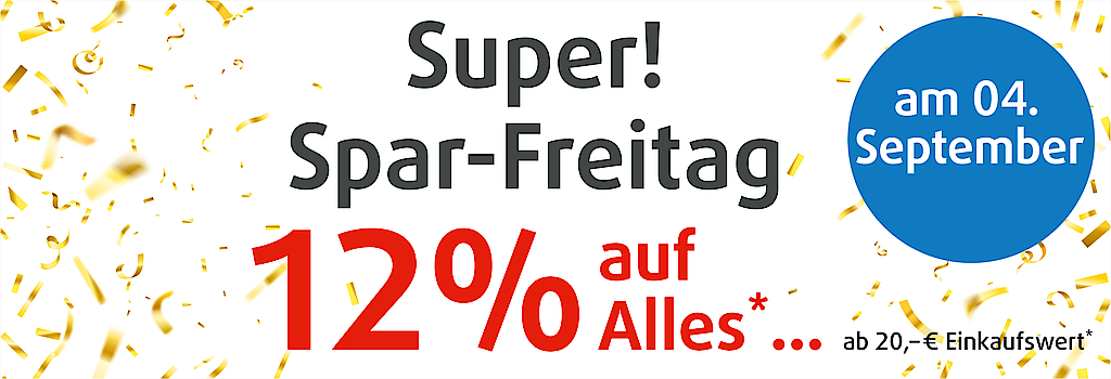 "Nicht verpassen: der nächste Super_Spar-Freitag am 4.September 2026!"