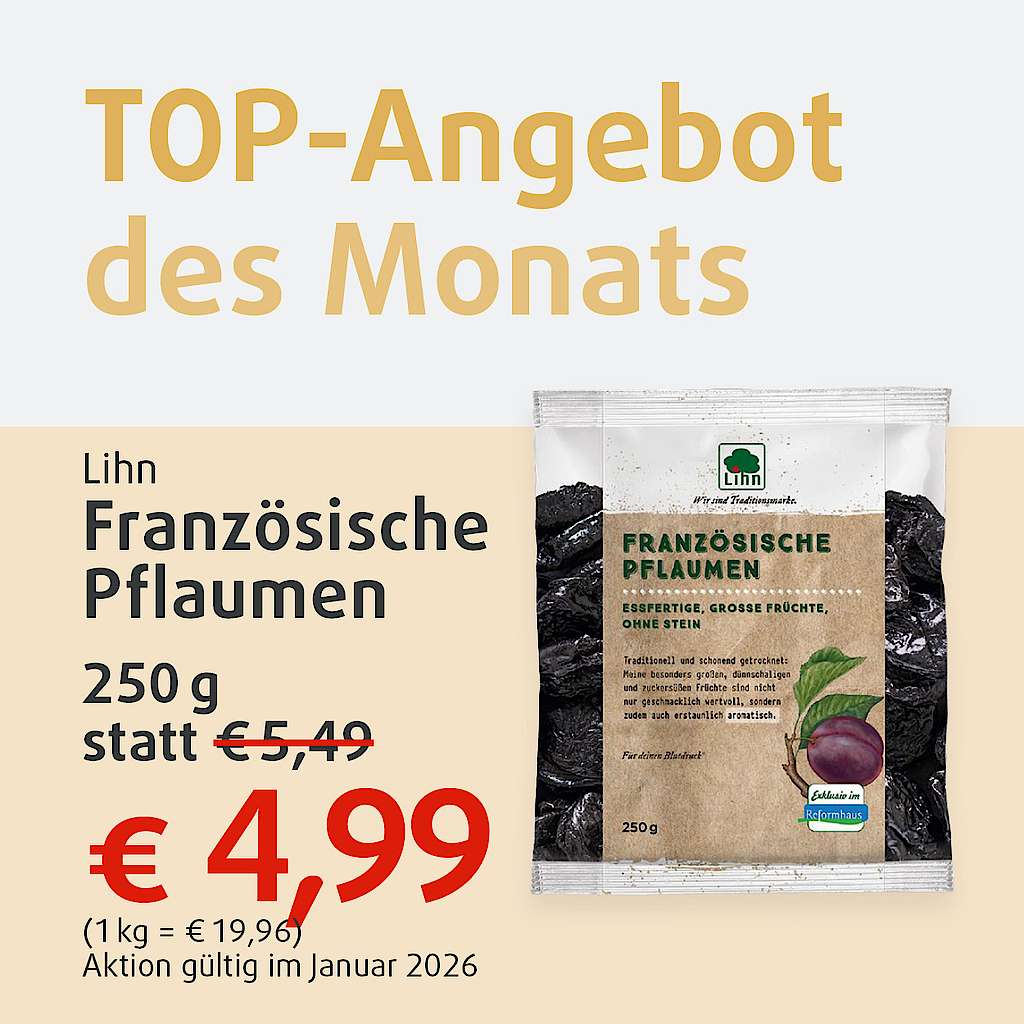 "Im Angebot: Französische Pflaumen!"